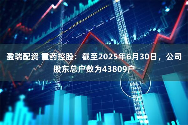 盈瑞配资 重药控股：截至2025年6月30日，公司股东总户数为43809户